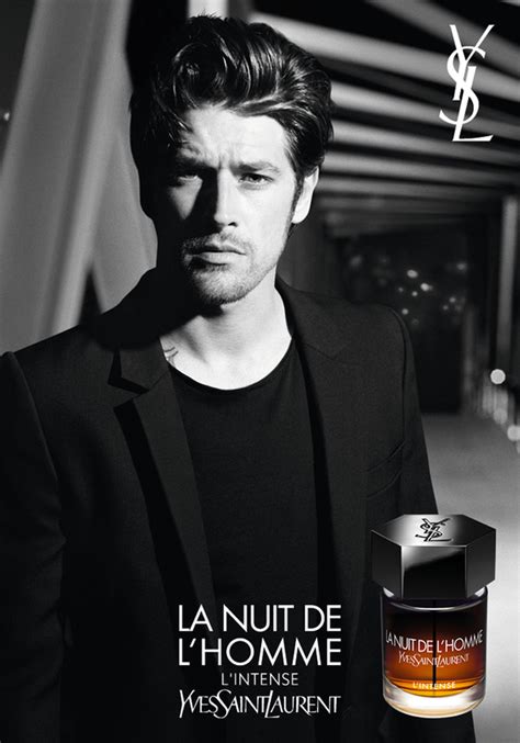 pub yves saint laurent homme acteur